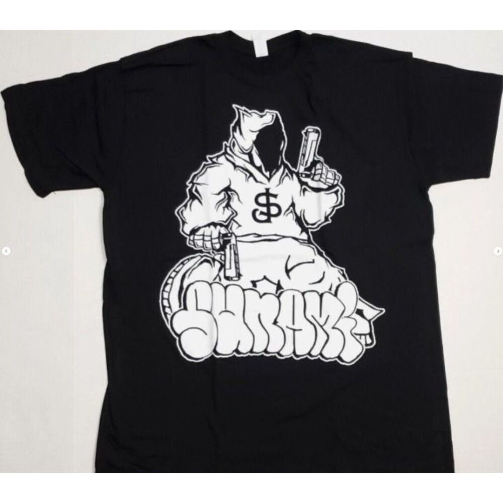 SUNAMI T-shirt Beatdown Hardcore Punk Rock Band Adult Men's Black Tee New large - Picture 2 of 4